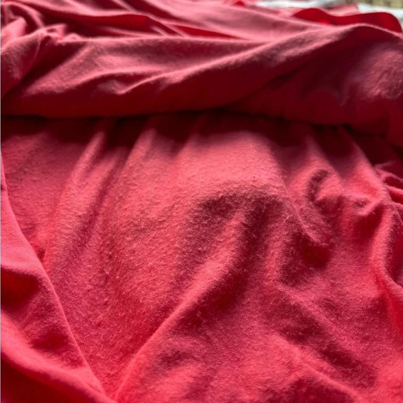 Sundance | lace overlay | coral | sleeveless | midi | dress | size 6 - Picture 4 of 11